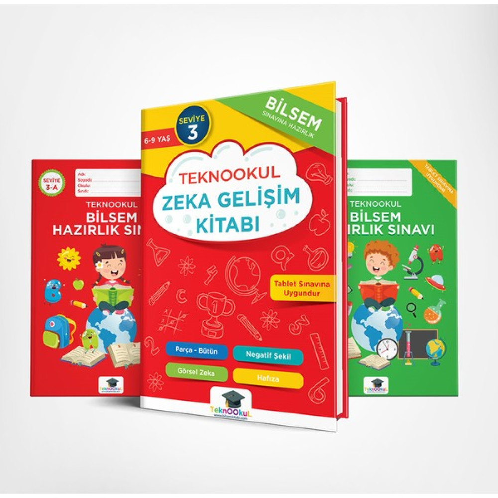Teknookul 2. Sınıf Bilsem Hazırlık Seviye 3 Seti Eğitim Setleri Fiyatı