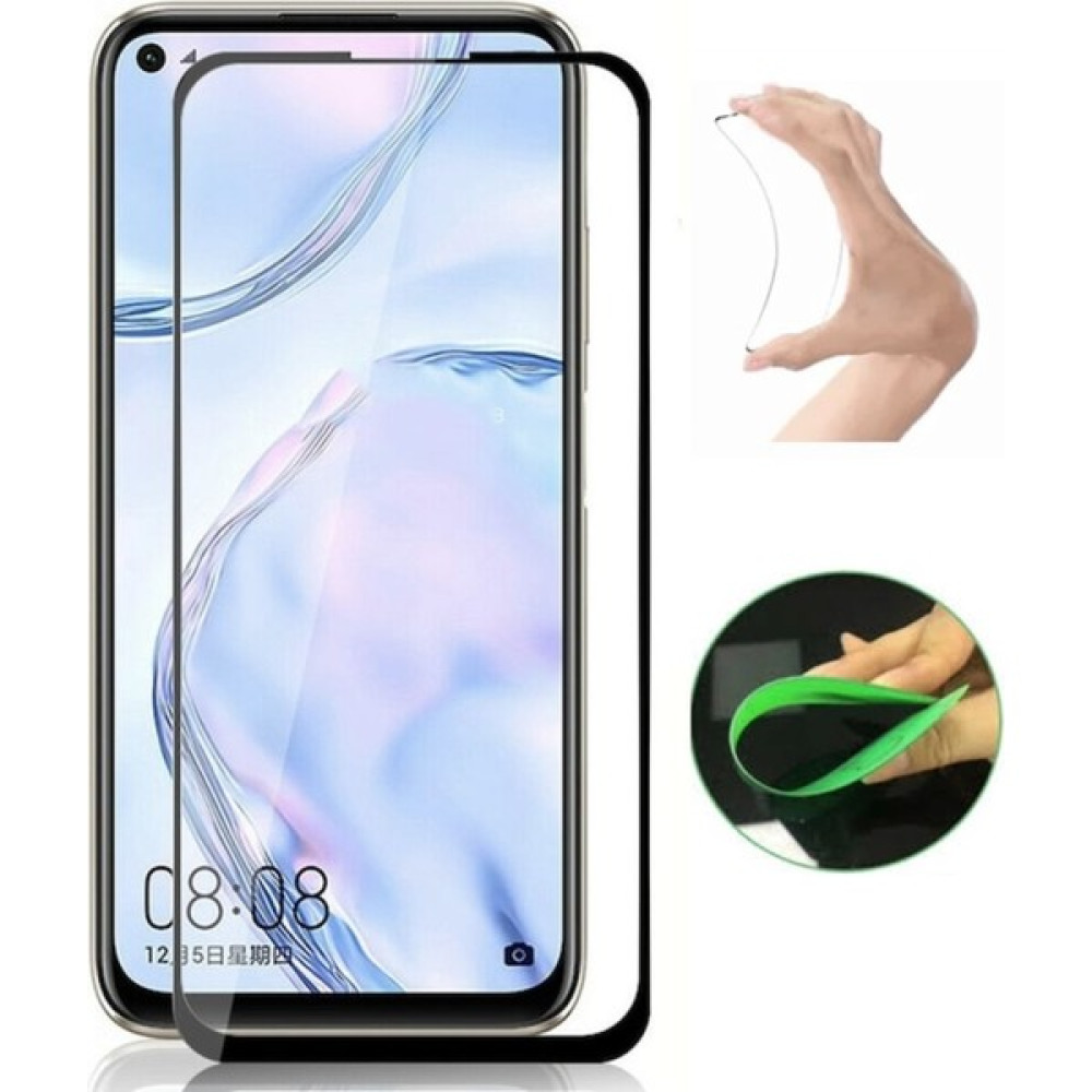 Teknoparkta Huawei Mate 20 Lite Ekran Koruyucu Seramik Nano Cam Esnek Tam Full Kaplayan Kırılmaz - Şeffaf Cep Telefonu Ekran Koruyucusu Fiyatı