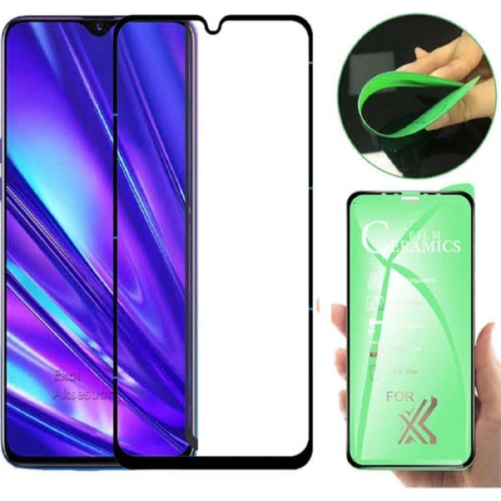 Teknoparkta Huawei Psmart 2019 Ekran Koruyucu Seramik Nano Cam Esnek Tam Full Kaplayan Kırılmaz - Şeffaf Cep Telefonu Ekran Koruyucusu Fiyatı