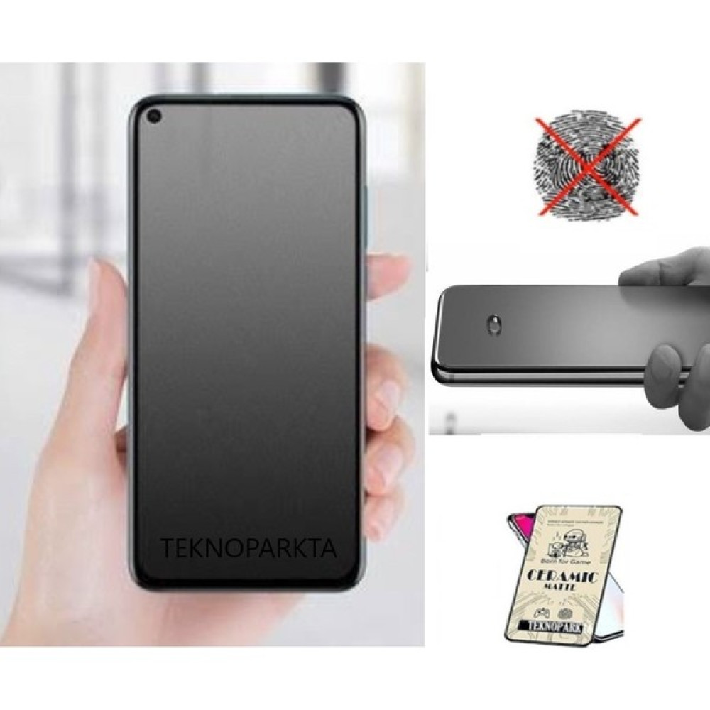 Teknoparkta Oppo Reno 6 Ekran Koruyucu Mat Seramik Esnek Tam Kaplayan Cam Nano Cep Telefonu Ekran Koruyucusu Fiyatı