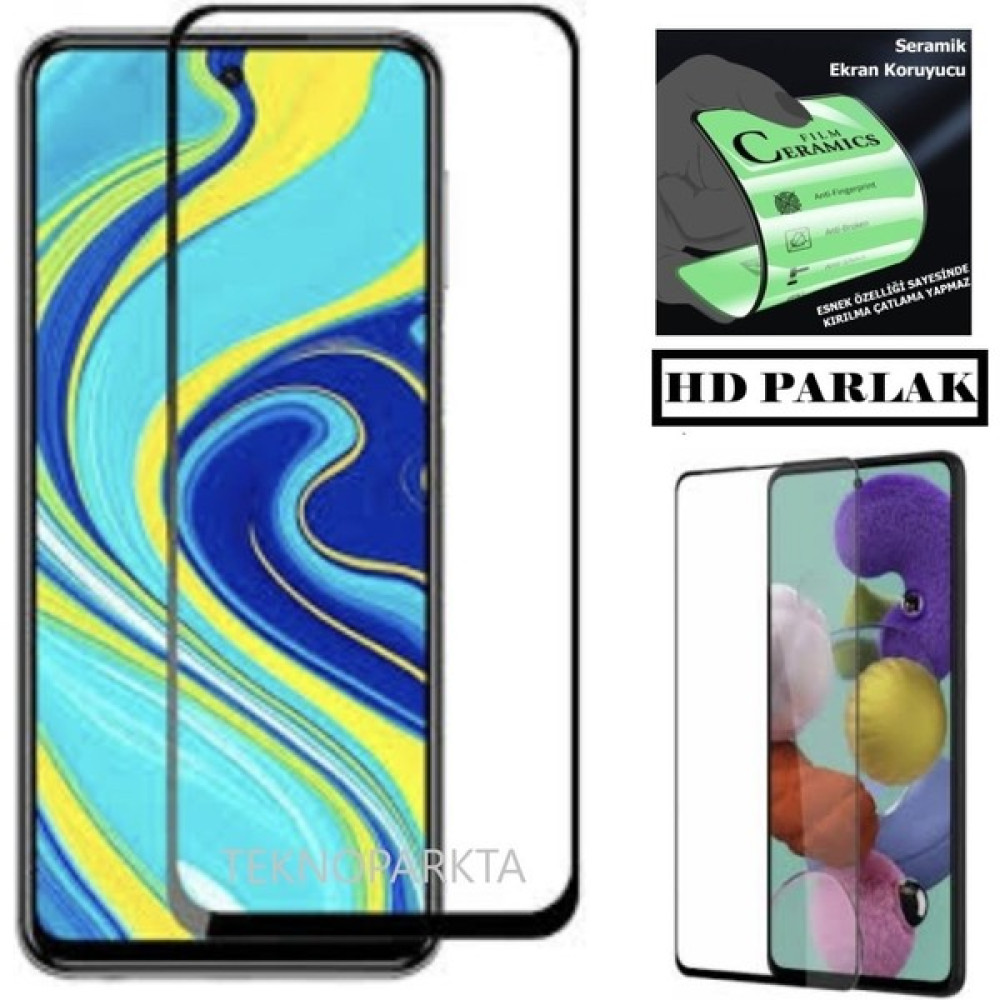 Teknoparkta Xiaomi Poco F4 Ekran Koruyucu Seramik Nano Cam Esnek Tam Kaplayan Ekran Cep Telefonu Ekran Koruyucusu Fiyatı