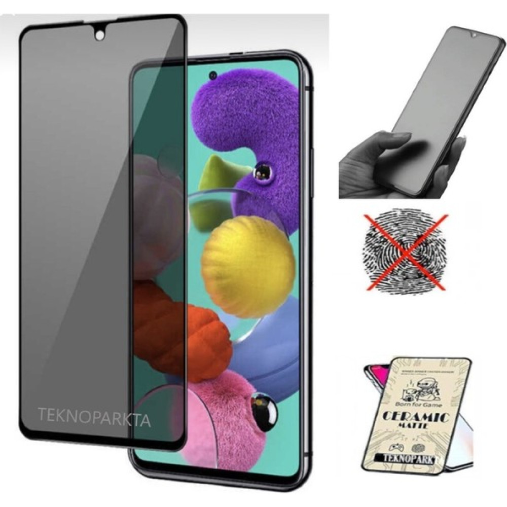 Teknoparkta Xiaomi Redmi Note 12 Pro Ekran Koruyucu Mat Seramik Tam Kaplayan Esnek Kırılmaz Cam Cep Telefonu Ekran Koruyucusu Fiyatı