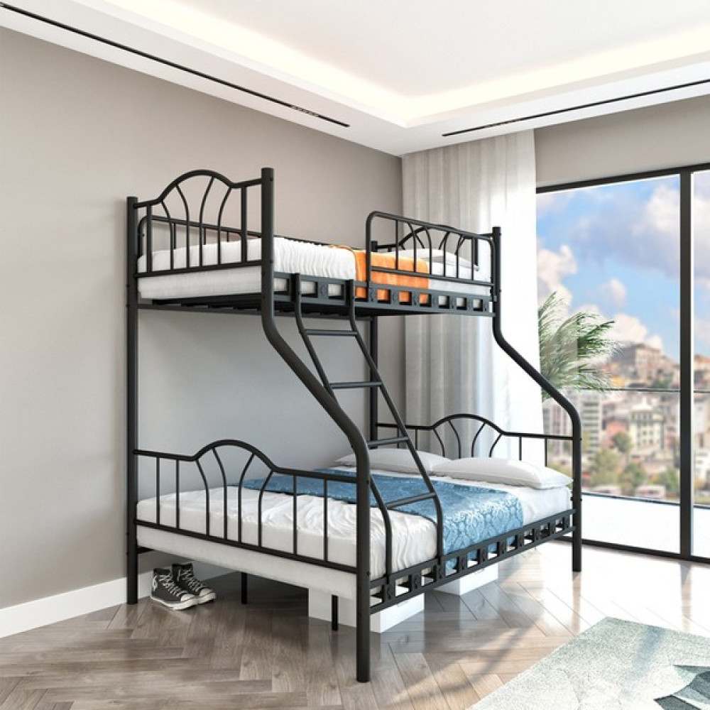 Teknor Argimo Imaj 3 Kişilik Ebeveyn 3'lü Metal Siyah Ranza - 90 x 190 cm Ranza Fiyatı