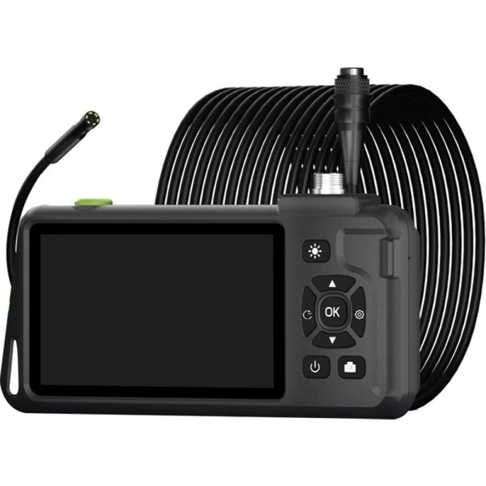 Teknospy 360 Derece Motorlu Endoskop Çift Lens Yılan Kamera 4.3 "1080P Hd IPS IP68 Su Geçirmez Elektrikli Kesme Makinesi Fiyatı