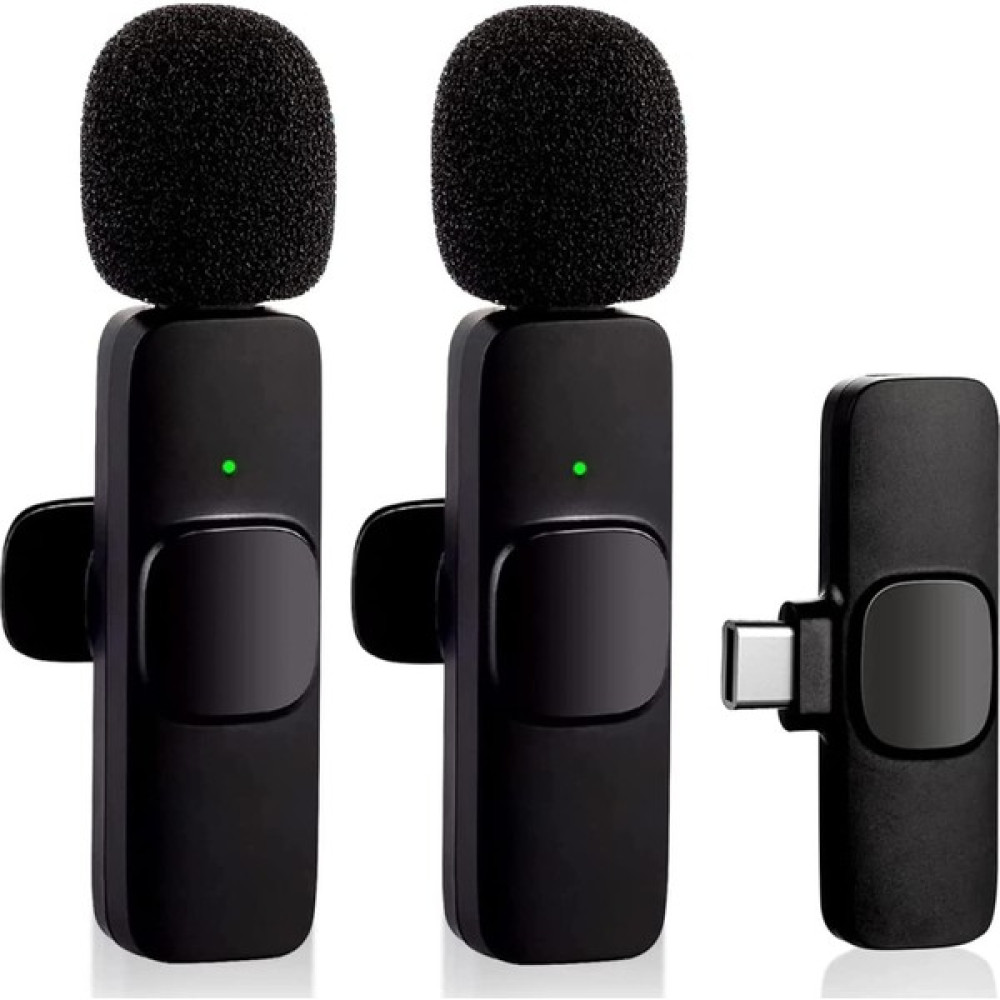 Teknospy Bluetooth Mikrofon Type-C Ikili Kablosuz Yaka Mikrofonu Youtube Facebook Tiktok Çekimi Bilgisayar Mikrofonu Fiyatı