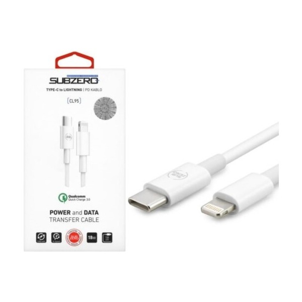 Teknotok (Type-C To Lightning Pd Kablu) 18W 3.1A 1.2 Metre Subzero CL95 Cep Telefonu Kablosu Fiyatı