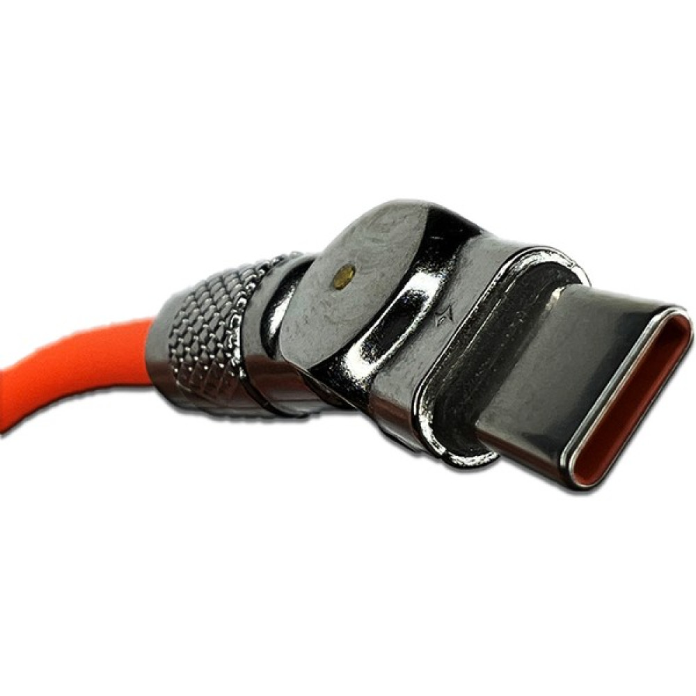 Teknoway Type-C Kablo 180 Derece Teknoway Şarj Kablosu USB Giriş Type-C Çıkış - Turuncu Cep Telefonu Şarj Cihazı Fiyatı