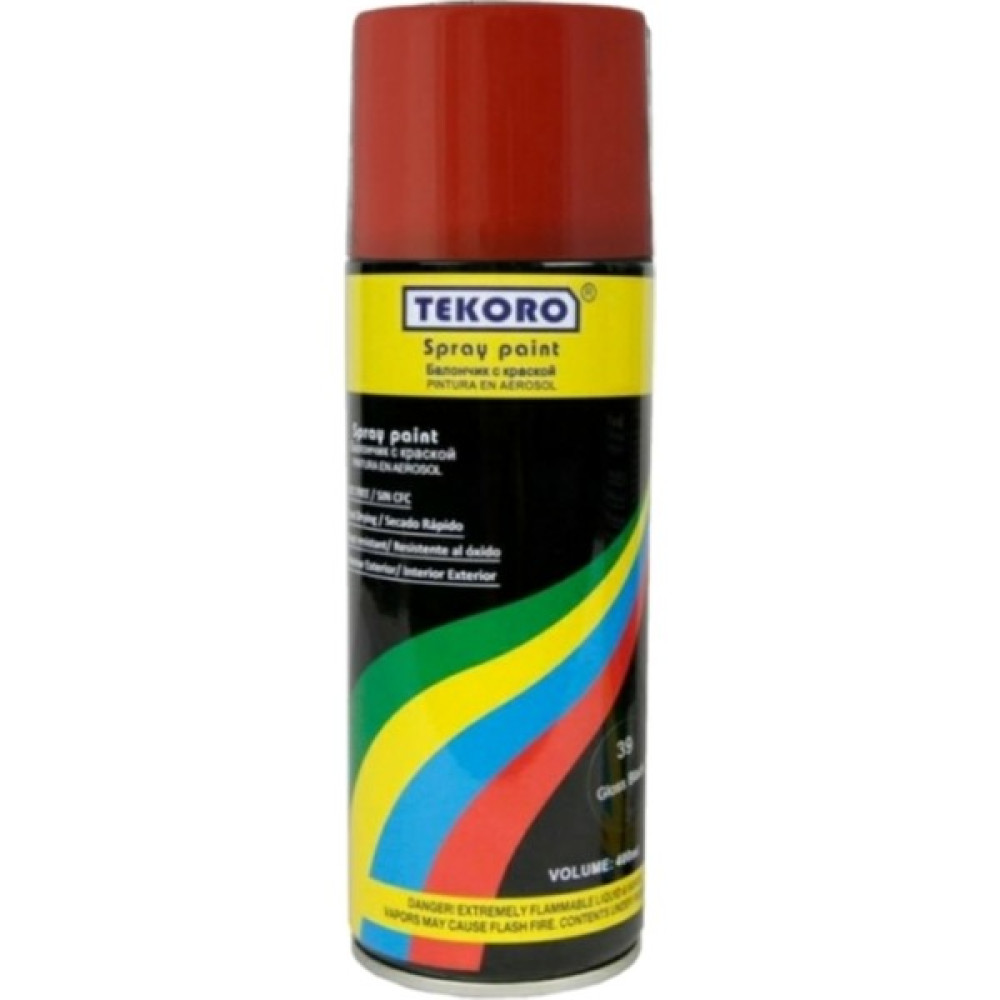 Tekoro Karmin Kırmızı Sprey Boya 400ML Ral 3002 Boya Malzemeleri Fiyatı