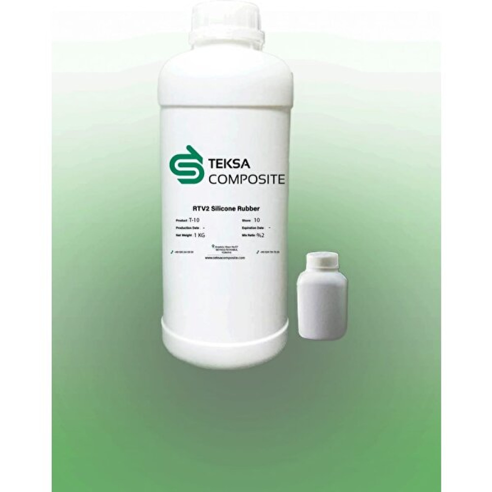 Teksa 10 Shore Rtv-2 Kalıp Silikonu 1kg Beyaz Nalburiye & Hırdavat Fiyatı