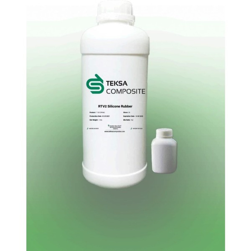 Teksa 30 Shore Rtv-2 Kalıp Silikonu 1. Sınıf 1kg Beyaz Nalburiye & Hırdavat Fiyatı