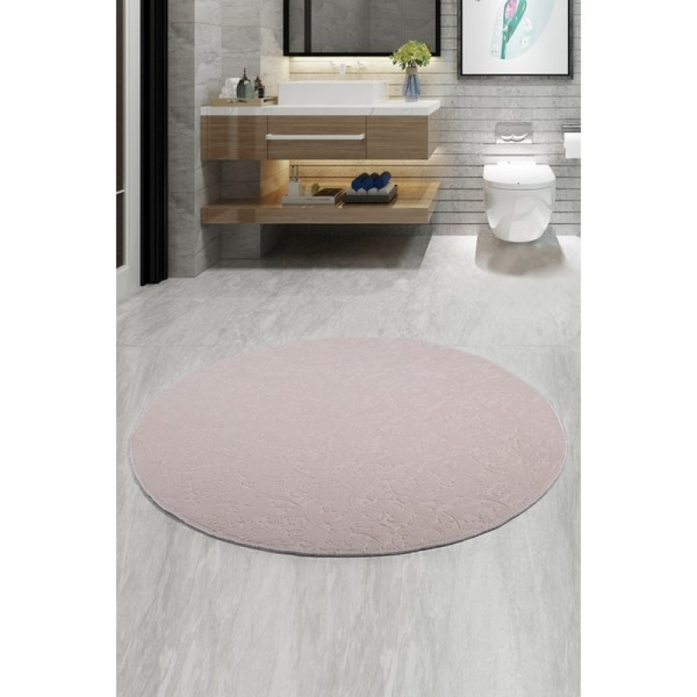 Teksev Goldelit Vizon Yuvarlak 120X120 cm Banyo Paspası Kaymaz Taban Yıkanabilir Banyo Halısı Klozet Takımı Fiyatı