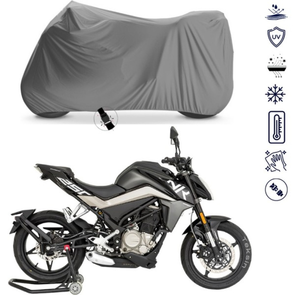 Teksin Cf Moto 250NK Motosiklet Brandası 4 Mevsim Su Geçirmez Motor Brandası Motorsiklet Brandaları Fiyatı