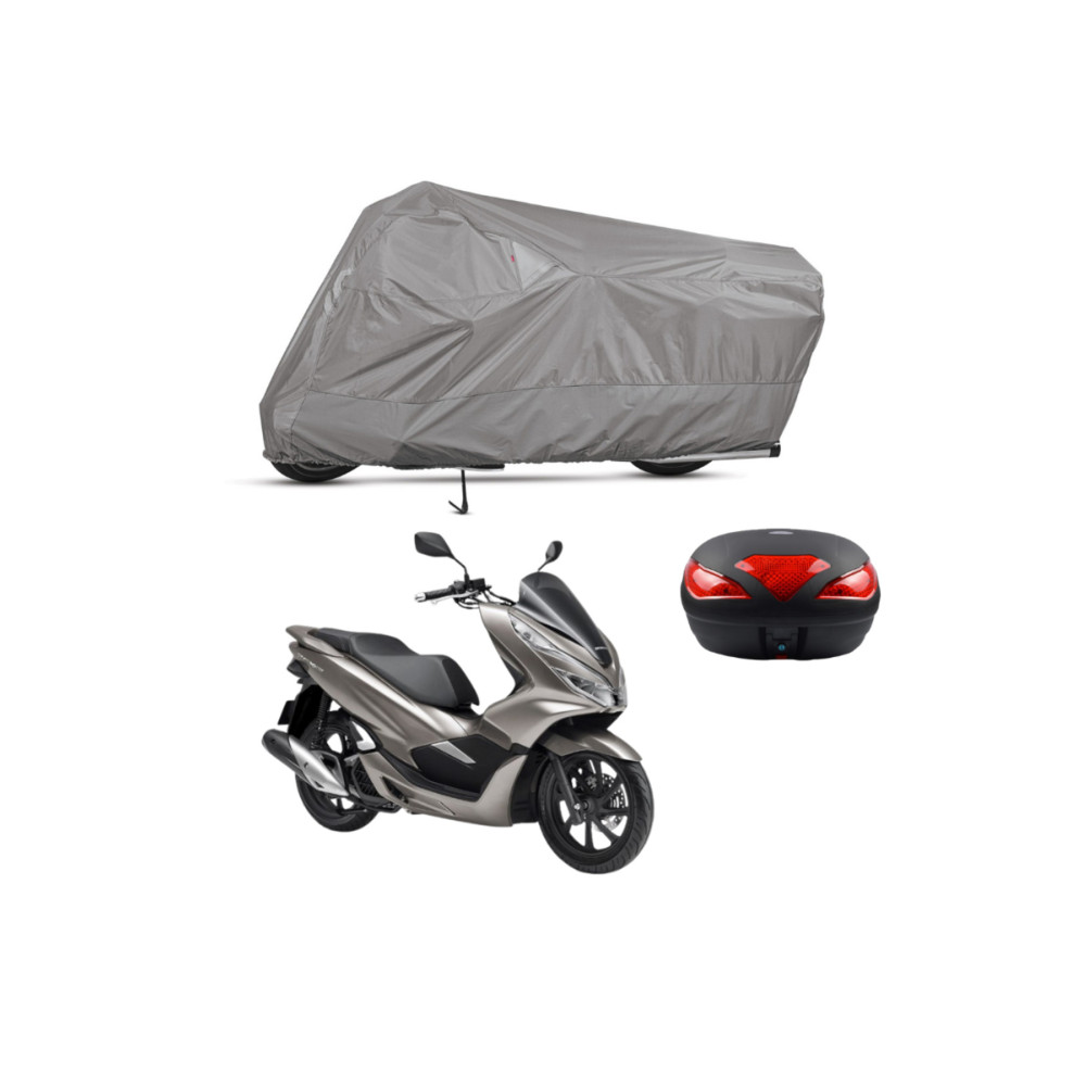 Teksin Honda Pcx 125 Arka Çanta Uyumlu Motosiklet Brandası Motor Brandası (a++kalite) Motorsiklet Brandaları Fiyatı