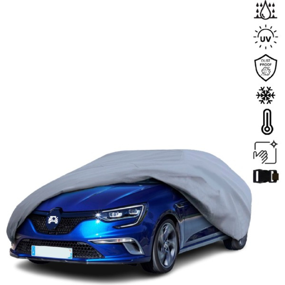 Teksin Renault Megane 4 Sedan (2016-) Araba Brandası Miflonlu Su Geçirmez 4 Mevsim Araba Brandası Oto Branda Fiyatı