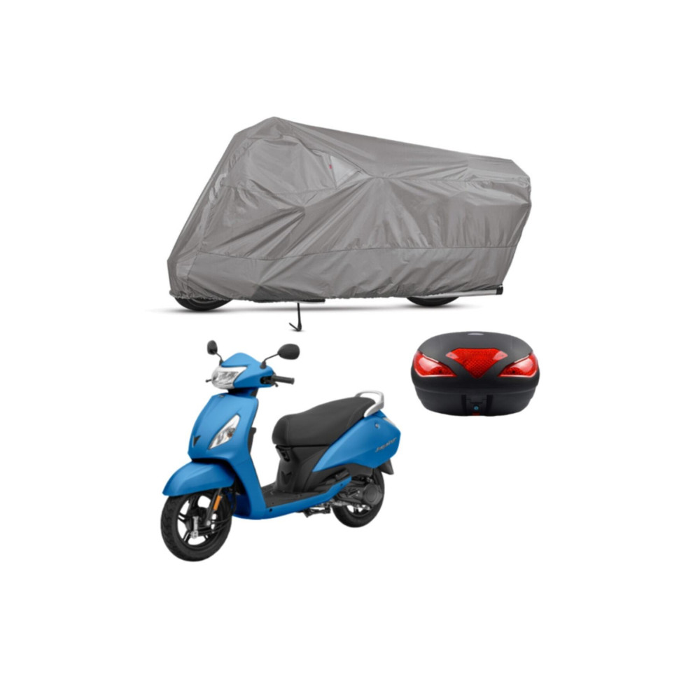 Teksin Tvs Jupiter Arka Çanta Uyumlu Motosiklet Brandası Motor Brandası (a++kalite) Motorsiklet Brandaları Fiyatı