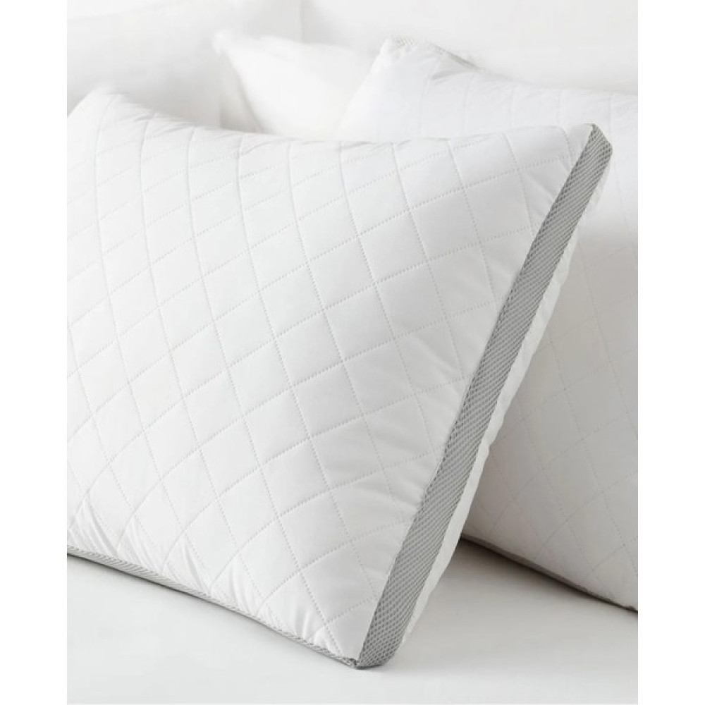 Tekstil Home Kapitoneli Klimalı Yastık %100 Silikon Nefes Alan Kumaş Beyaz - 50 x 70 cm Yastık Fiyatı