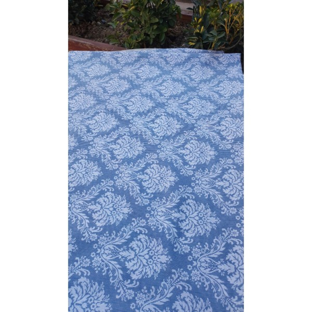Tekstilci Metrelik Kumaş, Nevresimlik Kumaş 240 cm Desenli Kumaş - 18 Açık Mavi - 100 cm Kumaşlar Fiyatı