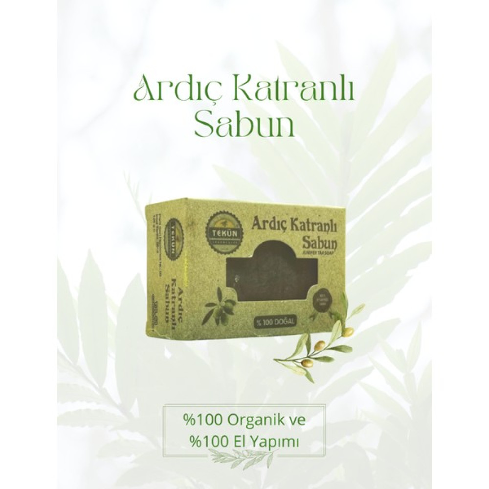 Tekün Sabun 120 gr Ardıç Katranlı Organik Sabun Sabunlar Fiyatı