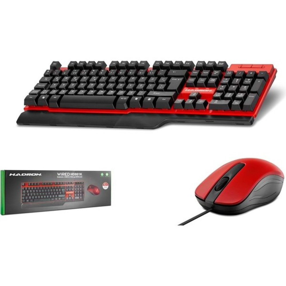Telefon Kulübesi Klavye & Mouse Set Q HD861K Oyuncu Klavyesi Fiyatı
