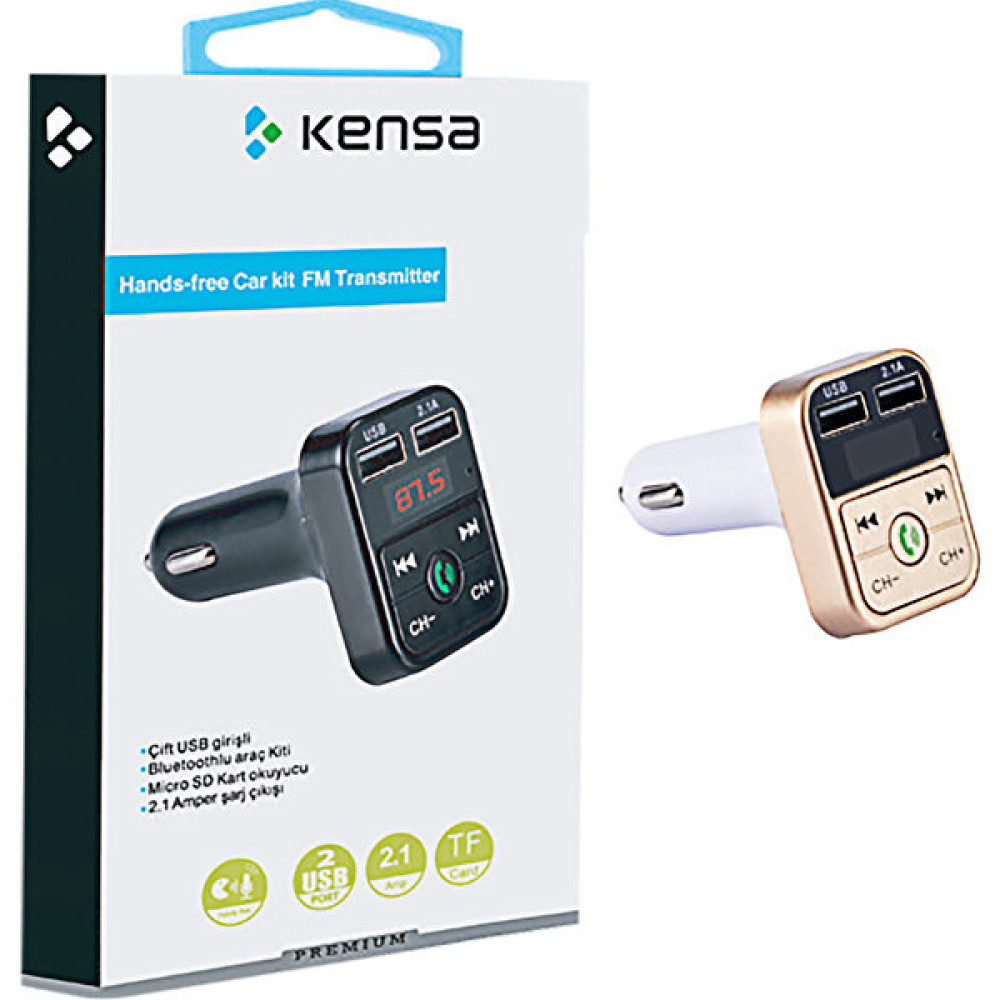 Telefon Kulübesi KT-318 M3 Player Fm Fm Transmitter Bluetooth Araç Kiti - Siyah Oto Transmitterleri Fiyatı