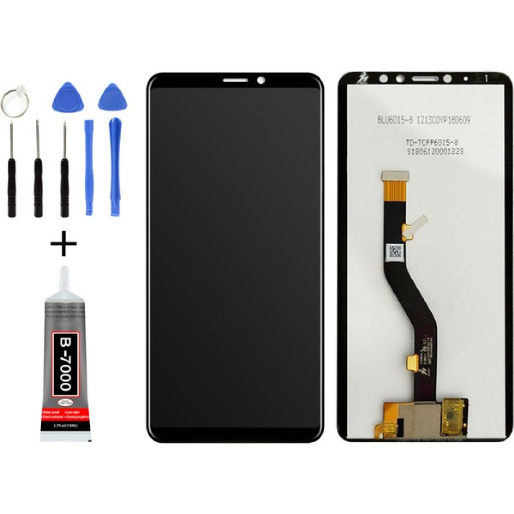 Telefon Kulübesi Meizu M8 LCD Ekran Dokunmatik Tamir Seti Hediye !!! - Siyah Cep Telefonu Ekranı Fiyatı