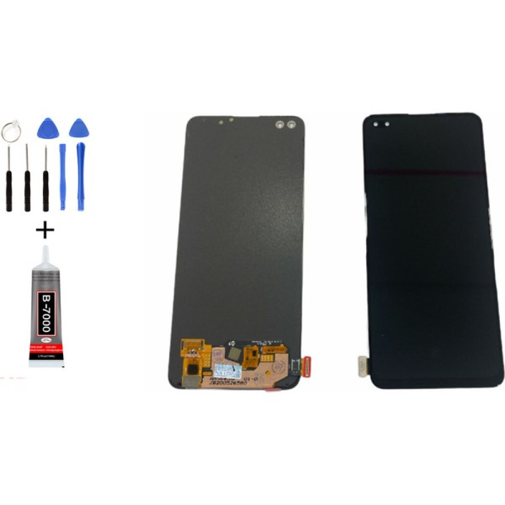 Telefon Kulübesi Oppo Reno 4 4 Lite LCD Ekran Dokunmatik Tamir Seti Hediye !!! - Beyaz Cep Telefonu Ekranı Fiyatı