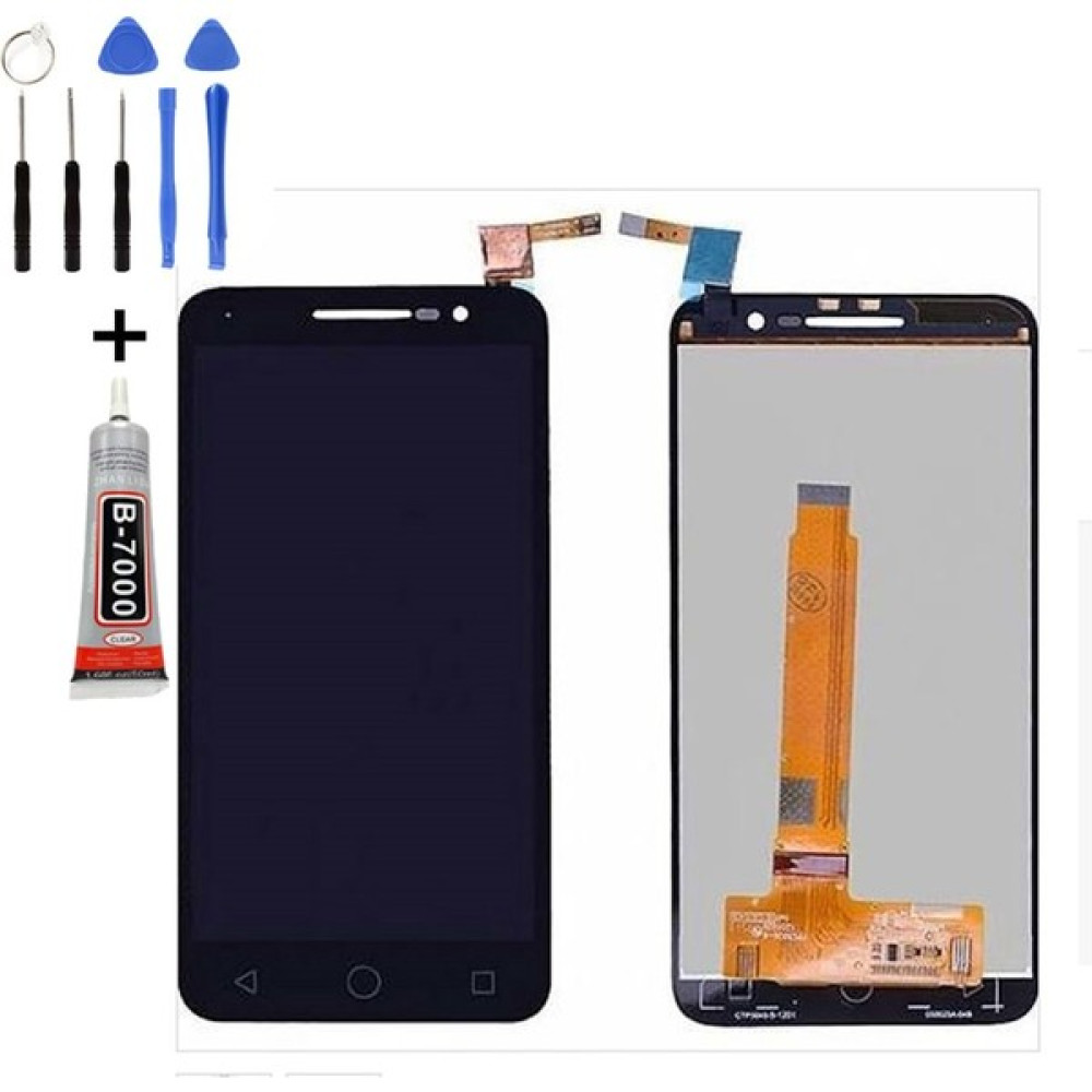 Telefon Kulübesi Vodafone Smart 6 LCD Ekran Dokunmatik + Tamir Seti Siyah Cep Telefonu Ekranı Fiyatı