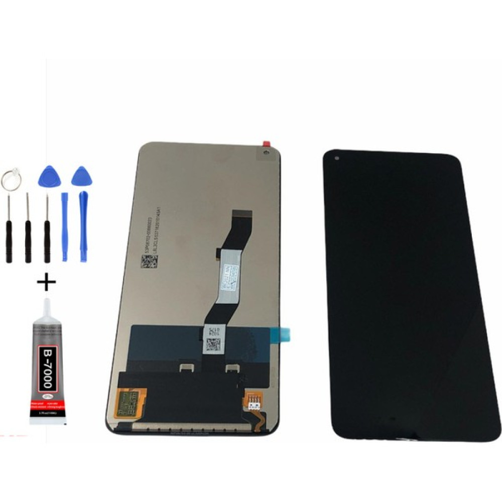 Telefon Kulübesi Xiaomi Mi 10T Mi 10T Pro LCD Ekran Dokunmatik Tamir Seti Hediye !!! - Siyah Cep Telefonu Ekranı Fiyatı