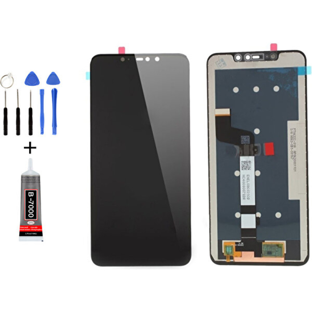 Telefon Kulübesi Xiaomi Redmi Note 10 5g LCD Ekran Dokunmatik Tamir Seti Hediye !!! - Siyah Cep Telefonu Ekranı Fiyatı