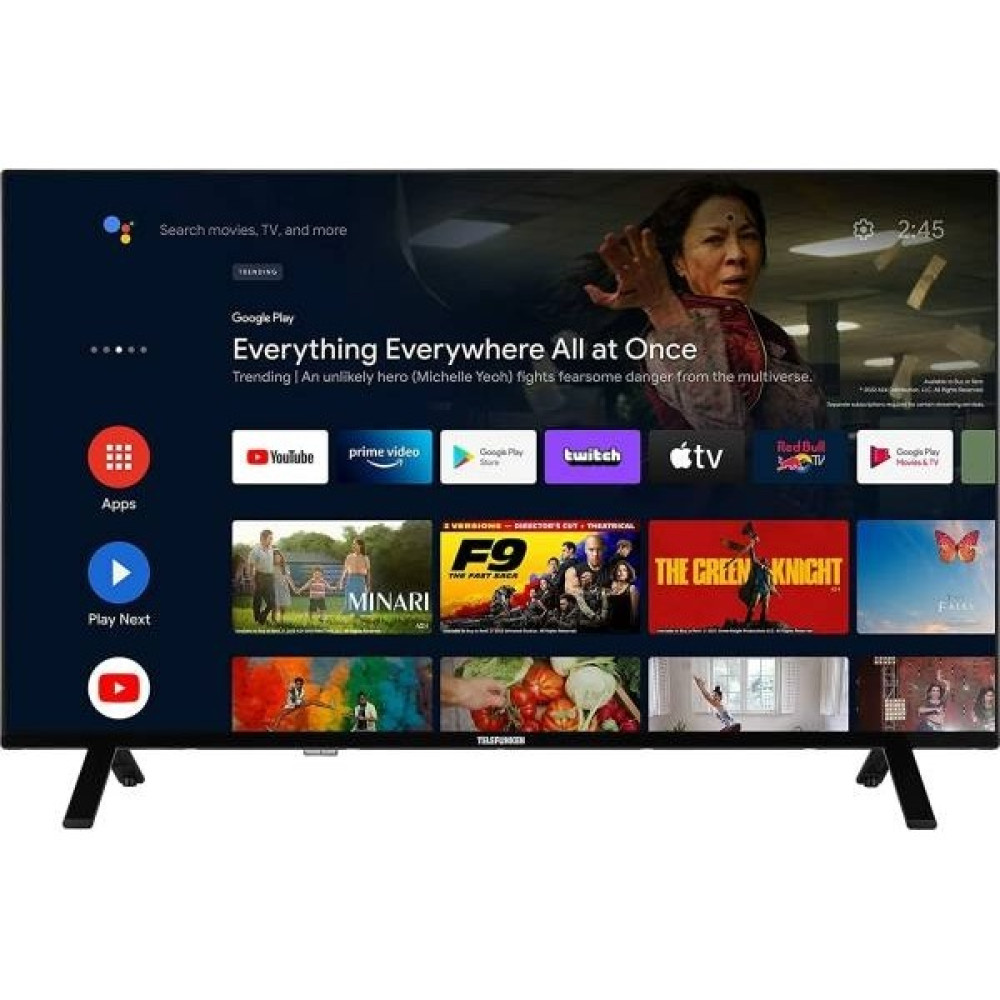 Telefunken 50TU9080UA 50'' 127 Ekran Uydu Alıcılı 4K Ultra Hd Google Smart LED Tv Televizyonlar Fiyatı