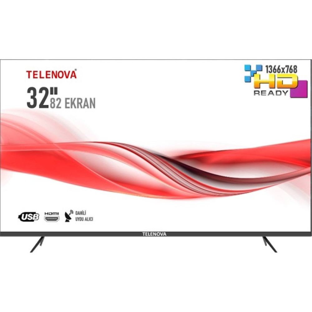 Telenova 32ND4001 32" 82 Ekran Uydu Alıcılı HD LED TV Televizyonlar Fiyatı
