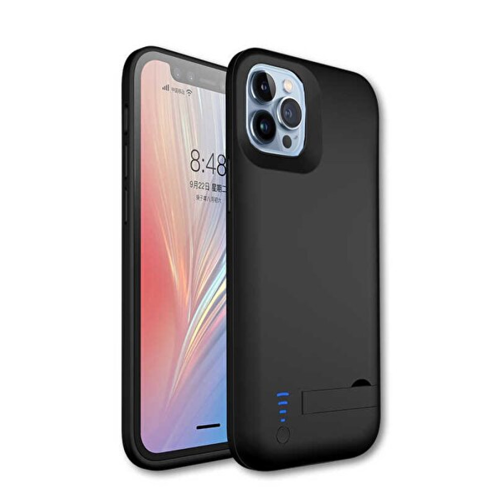 Teleplus iPhone 13 Pro Max Kılıf 6000 Mah Şarjlı Bataryalı Kapak Siyah Telefon Kılıfı Fiyatı