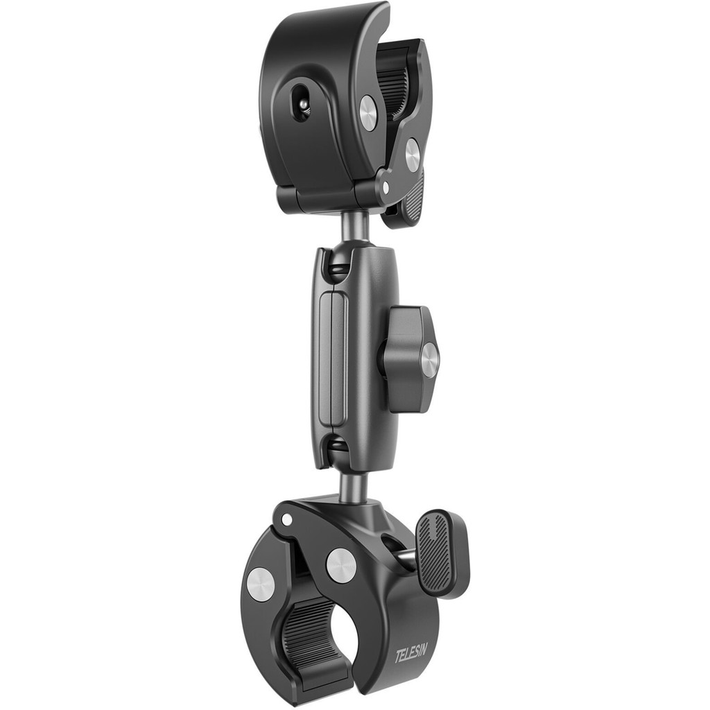 Telesın Çift Başlı Yengeç Kelepçesi | Telesin Double Clamp Mount Aksiyon Kamera Aksesuarları Fiyatı