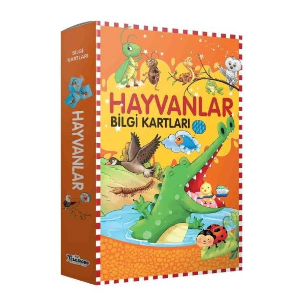 Teleskop Yayıncılık Bilgi Kartları - Hayvanlar Türk Tarihi Fiyatı