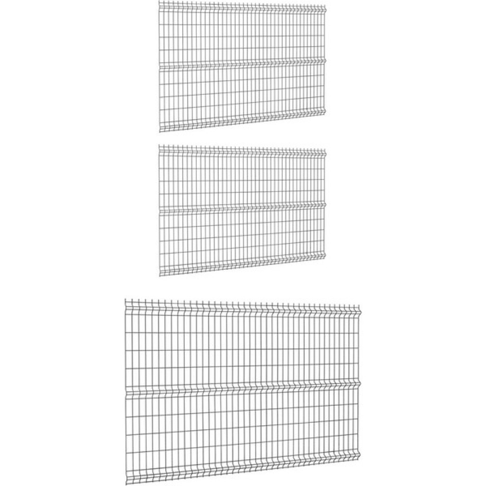 Telfence 3 ‘lü Panel Çit Teli 75x250 Cm Çift Telli Antrasit Avantaj Paketi 7,5 Metre Bahçe Çiti Fiyatı