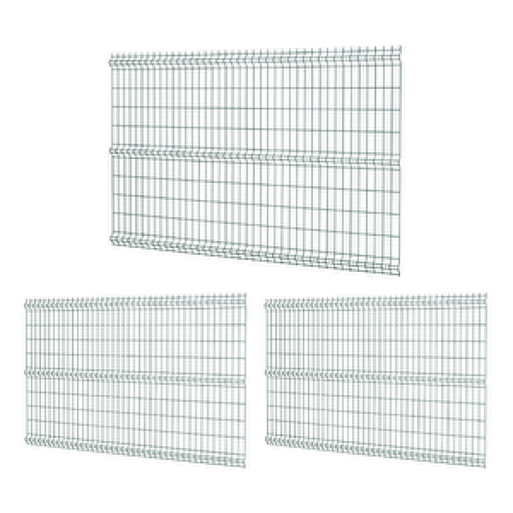 Telfence 75 Cm 3 'lü Panel Çit Teli Çift Telli Avantaj Paketi 7,5 Metre Yeşil Bahçe Çiti Fiyatı