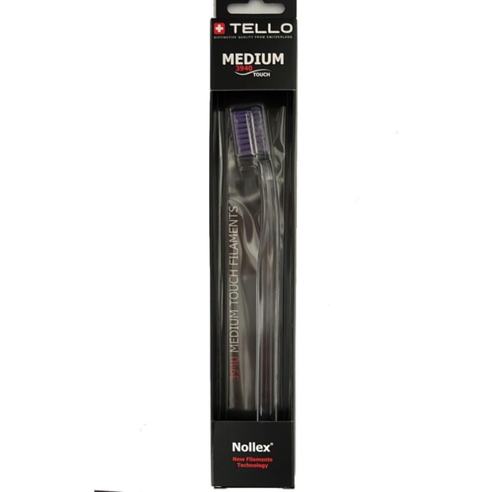 Tello 3960 Medium Diş Fırçası-Mor Fırça Diş Fırçaları Fiyatı