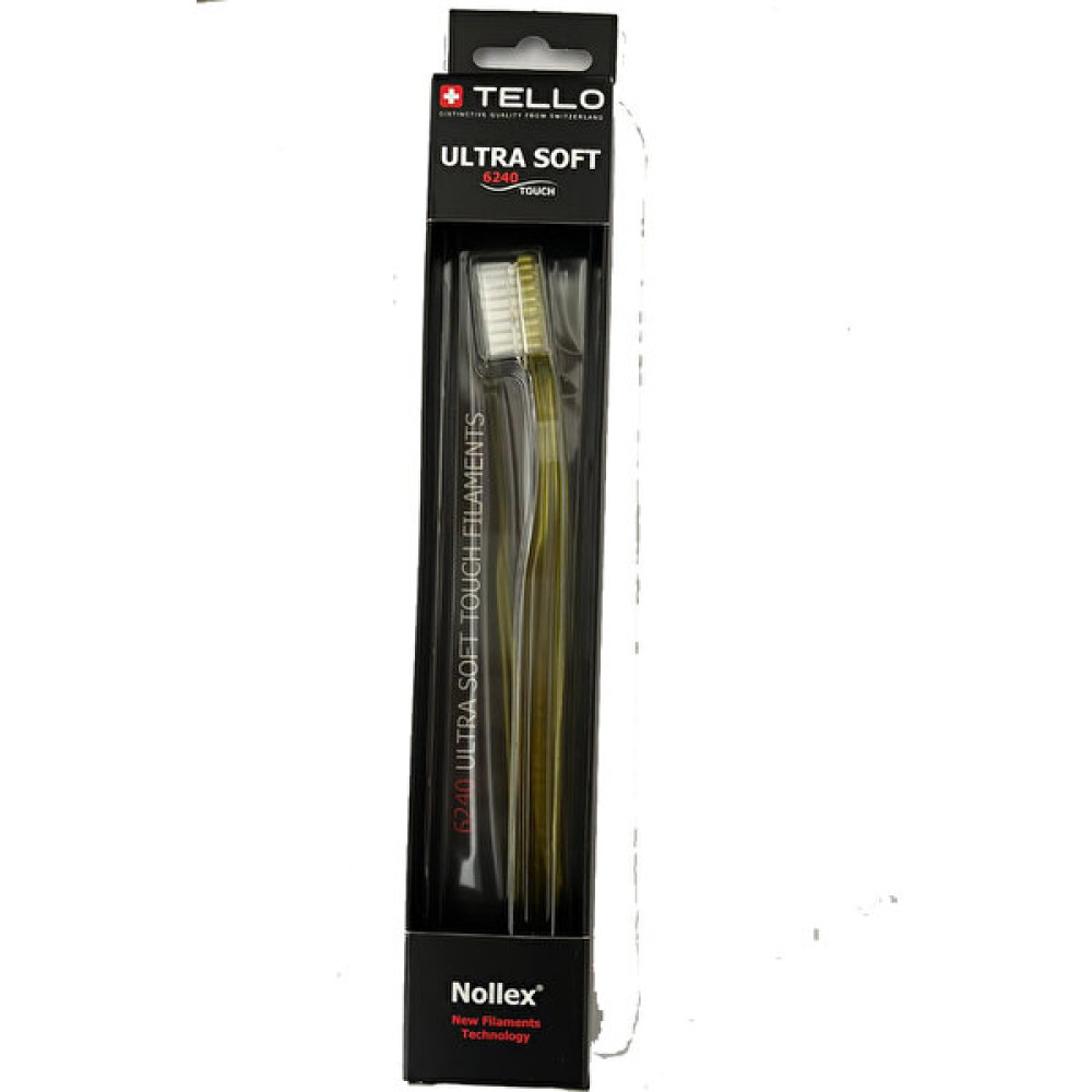 Tello 6240 Ultra Soft Diş Fırçası-Açık Sarı Sap Diş Fırçaları Fiyatı