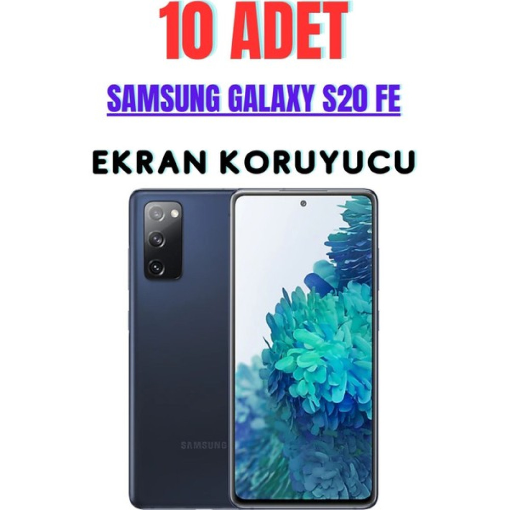 Telpox Samsung Galaxy S20 Fe 9d Kırılmaz Cam Ekran Koruyucu, Siyah Renk, Ultra Darbe Emici ( 10 Adet ) Cep Telefonu Ekran Koruyucusu Fiyatı