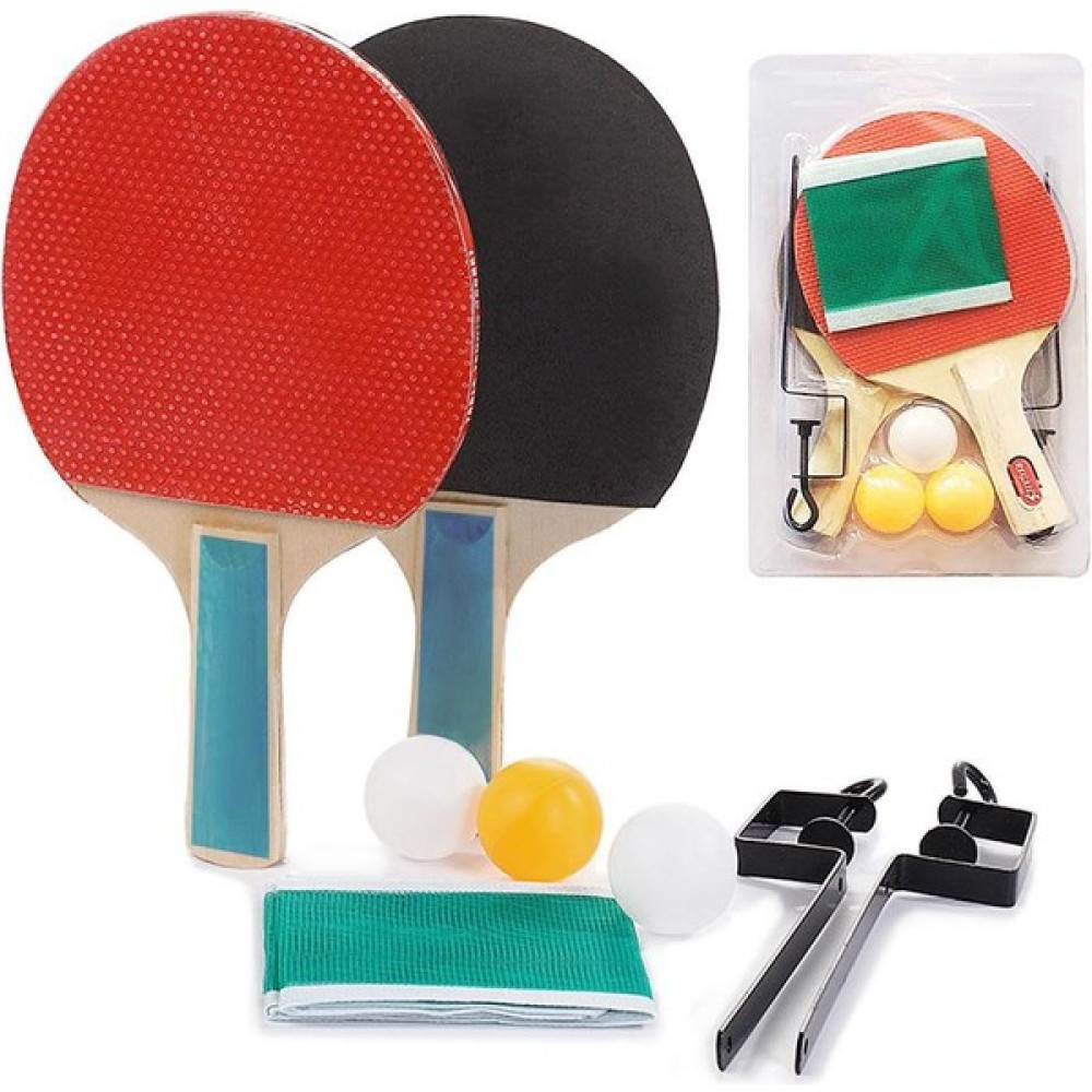 Telvesse Masa Tenisi Raketi Seti 7 Parça Tenis Topu Fileli Set 7 Parça Başlangıç Seti Tenis & Badminton Fiyatı