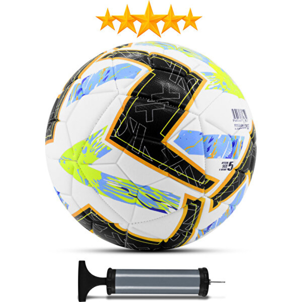 Telvesse Orijinal Futbol Topu Lightning Pompalı Sert Zemin Halı Saha Futbol Topu Hibrit No:5 Toplar Fiyatı