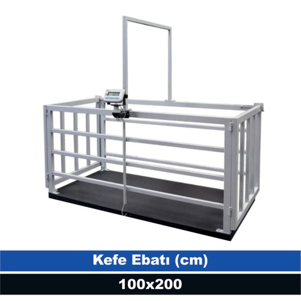Tem Eko 1500 kg 100X200 cm Büyükbaş Canlı Hayvan Tartım Baskülü (Onaysız) Ölçüm Aletleri / Cihazları Fiyatı