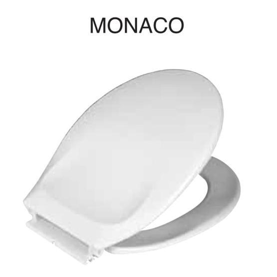 Tema Monaco Thermoplast Klozet Kapağı Beyaz Alttan Menteşeli