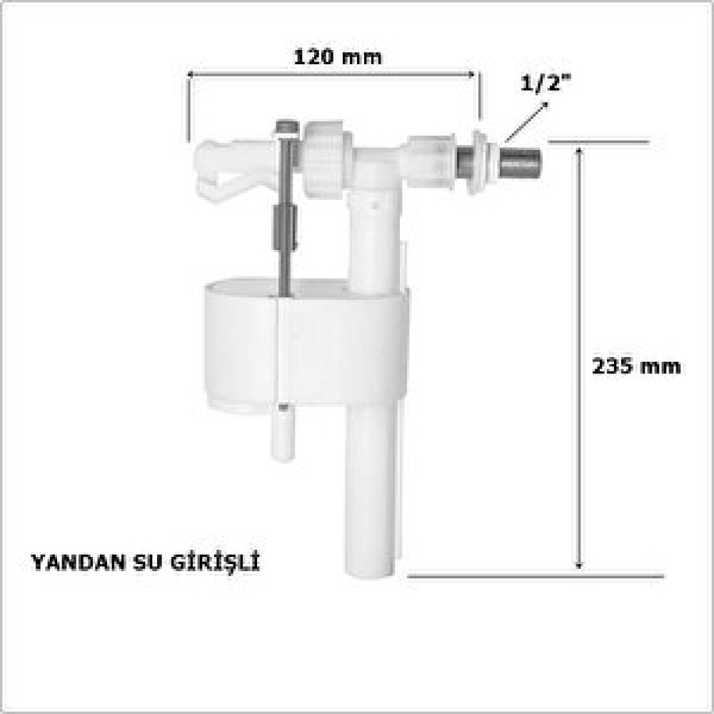 Tema Siamp İç Takım 93-y Handy Flatör 1/2 Yandan Girişli Rezervuar Fiyatı