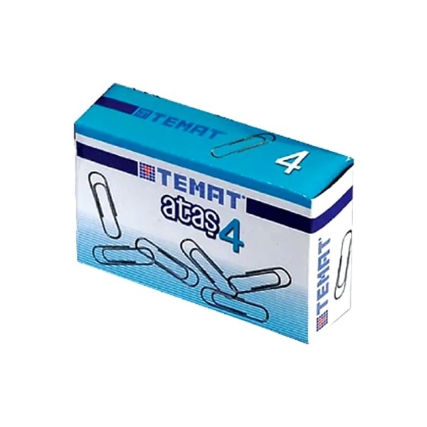 Temat Ataş No:4 Ataç - 3 Kutu - Gri Ataş Fiyatı