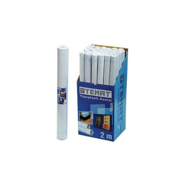 Temat Yapışkanlı Asetat 45 cm x 10 m Çok Amaçlı Kullanım 2'li Şeffaf Yapı SSD / Solid State Drive Fiyatı