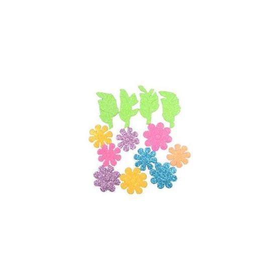 Temel MY-4519 Simli Yaprak ve Çiçek Eva