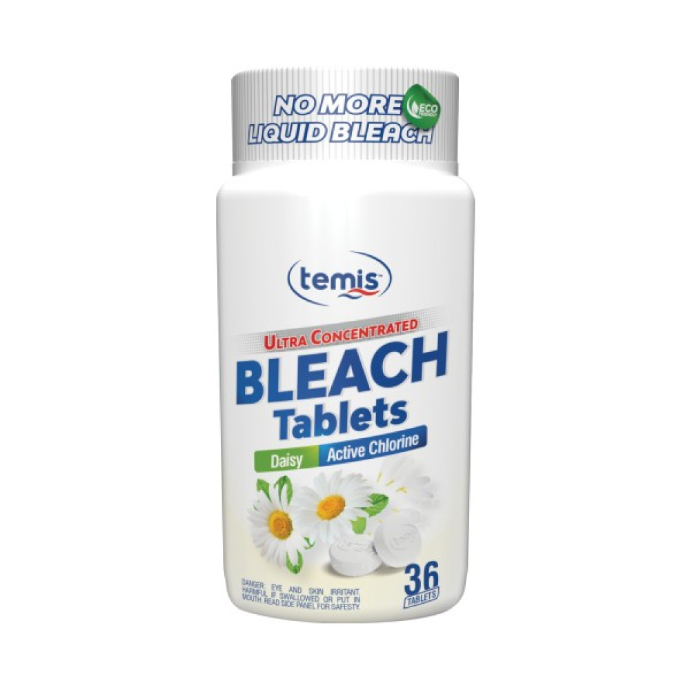 Temis Yeni Nesil Papatya Özlü Çamaşır Suyu Tableti 36 Tablet Çamaşır Beyazlatıcı Fosfat Içermez Aktif Klor. - 1 lt Çamaşır Yıkama Fiyatı