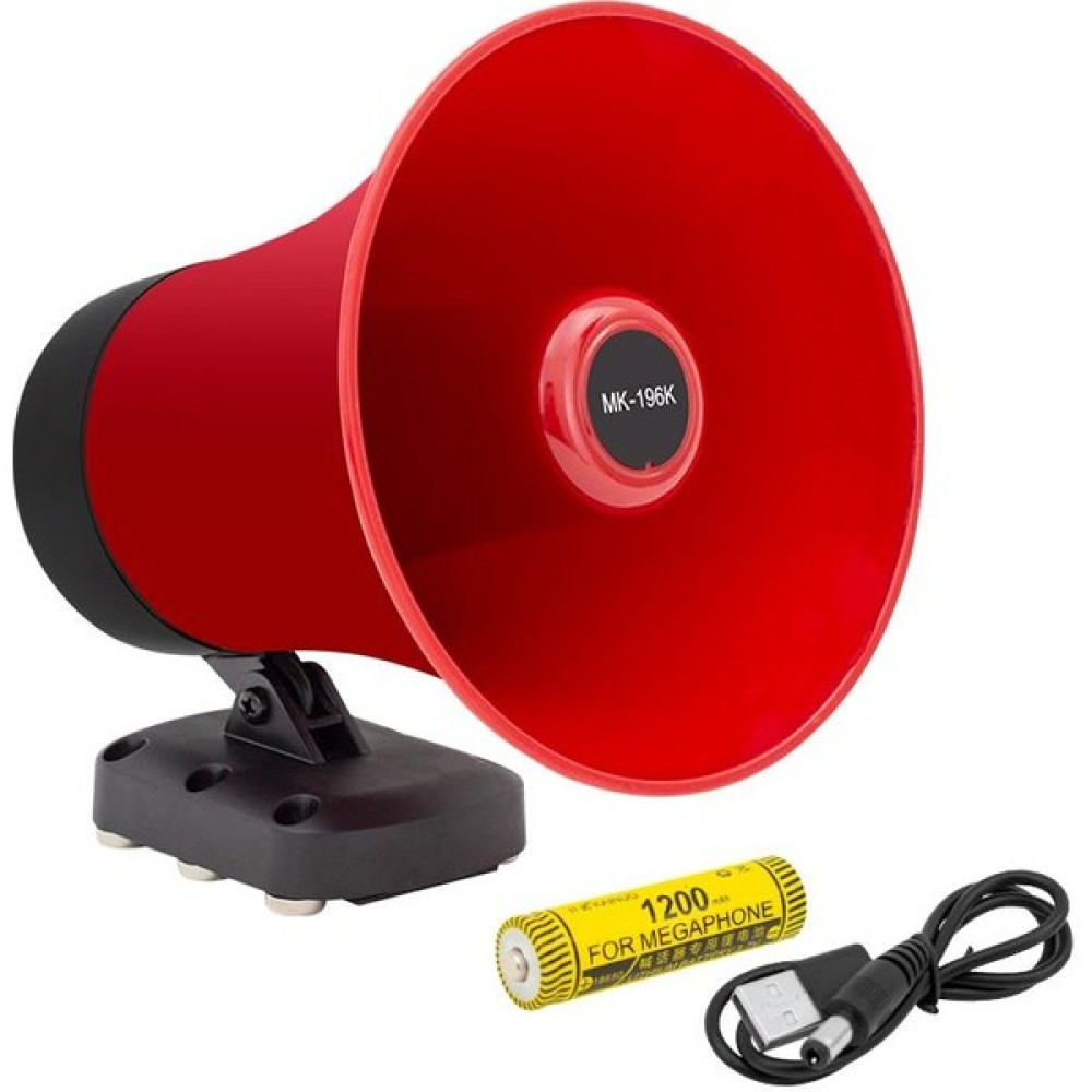 Temiz Pazar Araç Üstü Mıknatıslı Bluetooth Usb'li 18650 Pilli 50 Watt Harici Horn Hoparlör Oto Hoparlörleri & SubWoofer Fiyatı