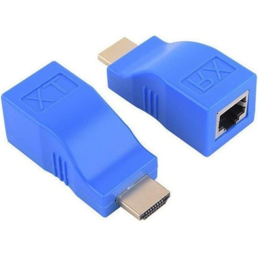 Temiz Pazar HDMI RJ45 Cat5 6 Extender Uzatıcı Uzatma Aparatı Adaptör Bilgisayar Çevirici ve Adaptörü Fiyatı